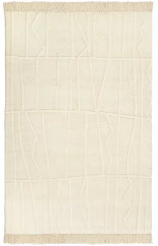 Ковёр из новозеландской шерсти и хлопка Raipur 180X120 CM