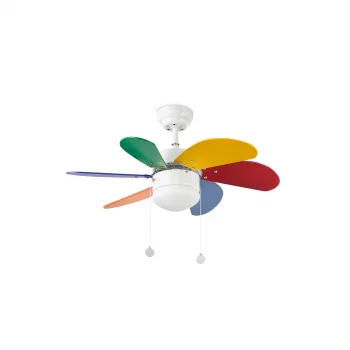 Детский вентилятор с освещением Palao 81X39 CM