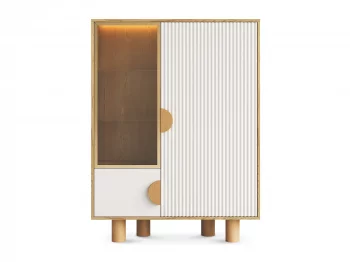 Правая витрина Cresco 105X40X141 CM