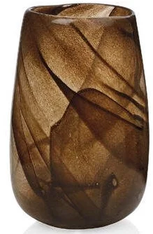 Ваза Leaf Brown Glass 17X17X26 CM