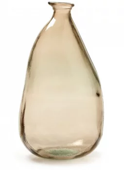 Ваза стеклянная Dahl 36X21X21 CM коричневая