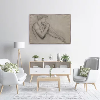 Постер Angel Blowing a Trumpet 105X75 CM