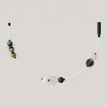 Горизонтальный подвесной светильник YMA 400X20X20 CM