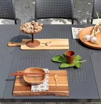 Стол пластиковый раздвижной Levante 160-220X100X74 CM