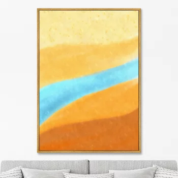 Постер на холсте Landscape etude 75X105 CM