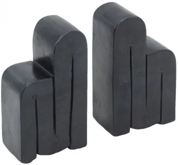 Держатели для книг из чёрного мрамора Neo 8X5X14 / 8X5X14 CM