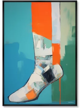 Постер на холсте The Shoes 75X105 CM