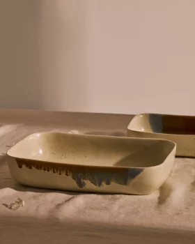 Маленькая разноцветная керамическая форма для запекания Miglo 25X17.5X5 CM