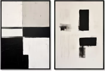 Набор из двух постеров на холсте Geometry of color 75X105 / 75X105 CM