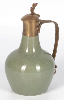 Кувшин Нефритовая глазурь 21.5X17X29 CM