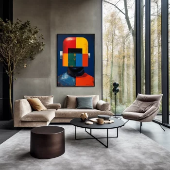 Постер на холсте Vibe collection Modernist Divers 75X105 CM