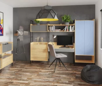Комод модульный из коллекции Mobius 78X41X179 CM