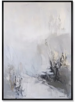 Композиция из двух репродукций картин на холсте At the winter edge 75X105 / 75X105 CM