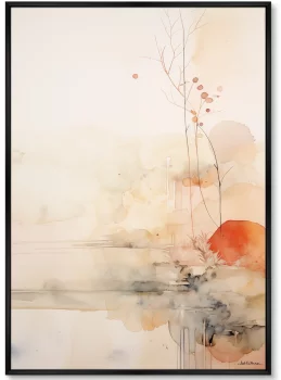 Постер на холсте Good morning 75X105 CM