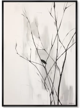 Репродукция на холсте Branches in the autumn 75X105 CM