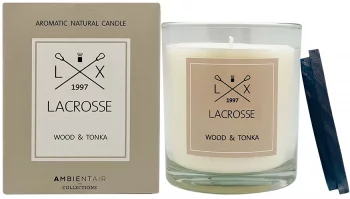 Свеча ароматическая Lacrosse Wood and Tonka 60 часов горения