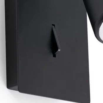 Настенный светильник Lao-1 черный 12X7.5X15.5 CM