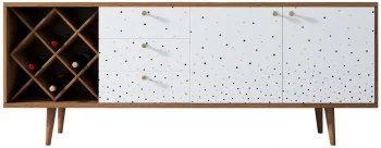 Комод с бутылочницей Berber 180X40X70 CM