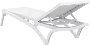 Шезлонг-лежак Pacific 193X68X35 CM белый