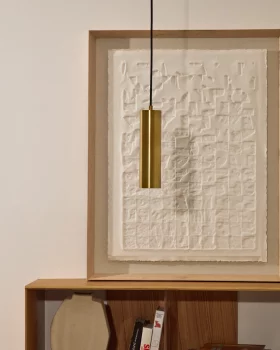 Потолочный светильник Andia с золотистым покрытием 10X10X280 CM