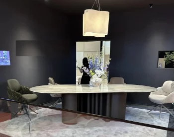 Овальный стол VENTO 280 ТОПАЗ TL-617 280X120X76 CM