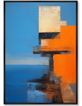 Постер на холсте And the Sea is So Close 75X105 CM