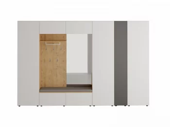 Композиция для прихожей Modus 358X40X233 CM