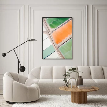 Постер на холсте Salt lakes 75X105 CM