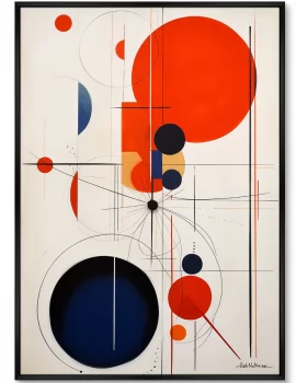 Набор из двух постеров на холсте Quantum Leap 75X105 / 75X105 CM