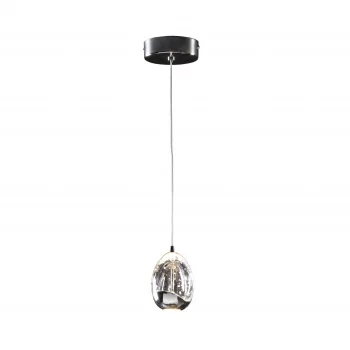 Подвесной светодиодный светильник Rocio LED 1L хром 12X14 CM