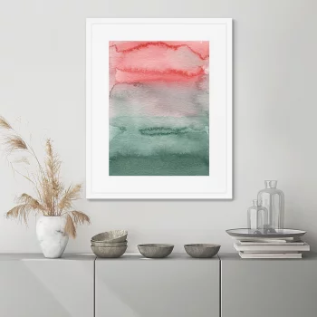 Постер в раме The sky just before sunrise 42X52 CM