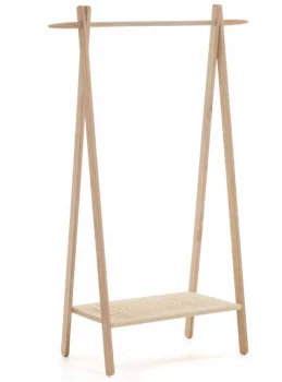Напольная вешалка из выбеленного дуба Natane 95X44X152 CM