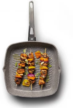 Сковорода гриль Non-Stick Grill Pan 28X28 CM