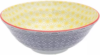 Чаша Star/Wave Yellow/Purple 21X8 CM