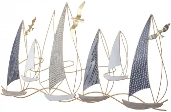 Панно из металла Regata 124X70 CM