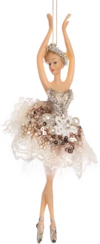 Набор из трёх ёлочных игрушек Ballerinas 17 CM