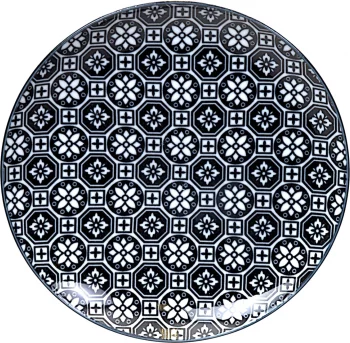 Тарелка Nippon Black Ø16 CM Flower 