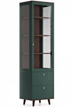 Узкая витрина Twin 58X45X216 CM