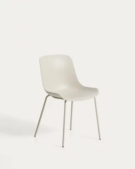 Стул Altea бежевый с бежевыми стальными ножками 47X55X80 CM