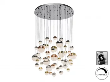 Подвесной светильник Sphere BLUETOOTH цветной 140X200 CM