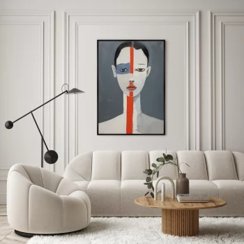 Постер на холсте Pierrot melancolique 75X105 CM