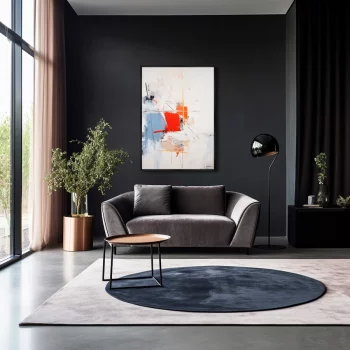 Постер на холсте The Ships 75X105 CM