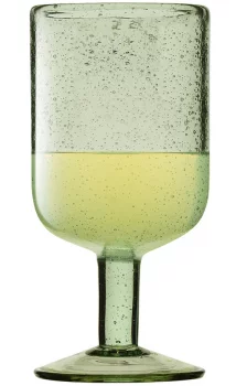 Набор из двух бокалов для вина Flowi 410 ml зелёные