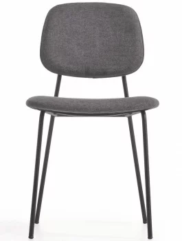 Стул Benilda 53X48X83 CM серого цвета