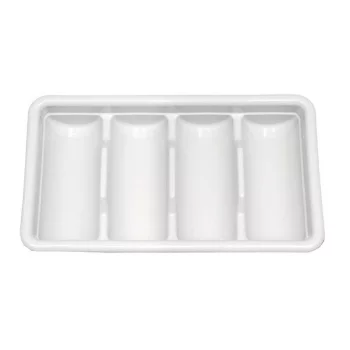 Контейнер для столовых приборов 4 отд., пластик 50*30*9,5 см P.L. Proff Cuisine