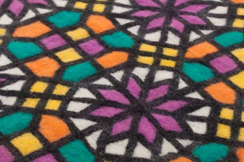 Ковёр шерстяной Smooth Multi Felted 182X304 CM
