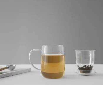 Чайная кружка с ситечком Cutea 500 ml