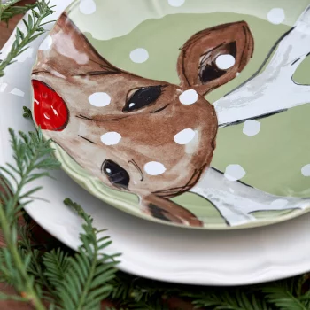 Набор из четырёх тарелок Deer Friends Ø21 CM