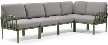 Диван садовый с подушками Komodo 294X154X88 CM