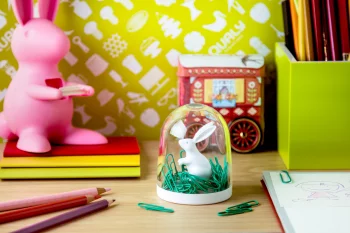 Держатель для скрепок bunny in the field